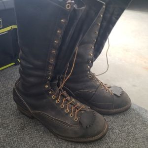 Wesco 16" tall climbing boots